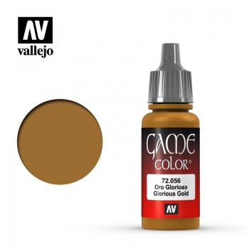 Vallejo Game Color 17ml Glorious Gold 72056